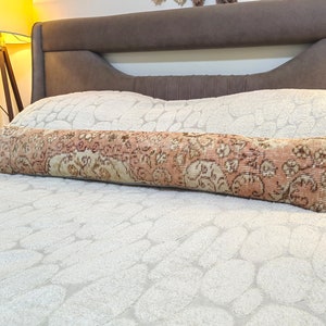 Extra Long Lumbar Pillow Cover | turkish rug pillow cover  | turkish pillow cover !  | RUSTİC DECOR!