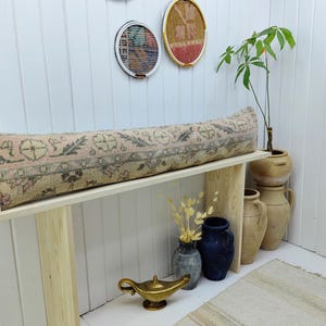 Long Pillow For bed, Extra Long Pillow,Lumbar Throw Pillow, Boho Pillow For Bed, Body Pillow Cover,Long Lumbar Pillow, Turkish pillow