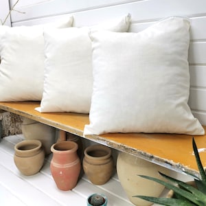 18x18 Pillow Cover & Insert Set | Long Lumbar Pillow Inserts