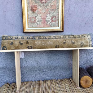 Long Lumbar Pillow Cover | turkish rug pillow  | turkish pillow cover !  | HOME DECOR!