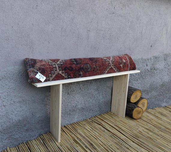 Hand woven pillow , long pillow , bed pillow , decorative pillow , rug pillow , anatolian pillow , unique pillow , turkish rug pillow