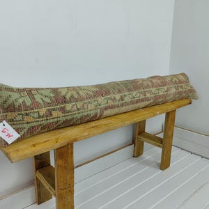 Extra Long Lumbar Pillow for Bed, Pillow Cover Insert, Lumbar Pillow Insert, brown Lumbar Cushion Cover, Boho Home Decor