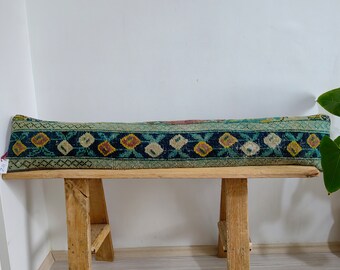 Extra Long Lumbar Pillow Cover | GİFT RUG PILLOWS! , turkish rug pillow cover | turkish pillow cover ! |