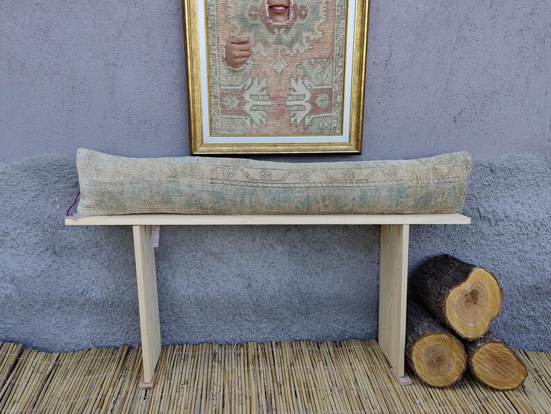 Long Lumbar Pillow, Turkish Pillow, Extra Long Pillow, Kilim Pillow