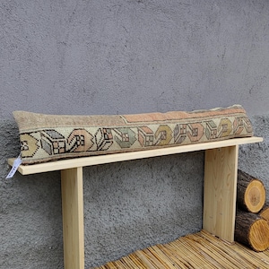 long pillow for bed, extra long pillow, lumbar throw pillow, boho pillow for couch, body pillow cover, long lumbar pillow, bed pillow