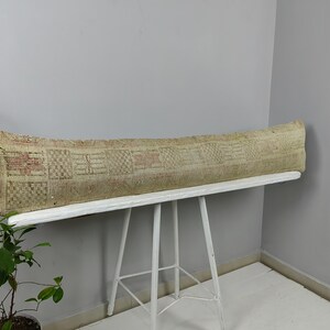 Hand woven pillow - long pillow - bed pillow - decorative pillow - rug pillow - anatolian pillow - unique pillow - turkish pillow rug cover image 2