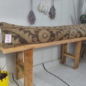 Long lumbar pillow - long pillow - large lumbar cushion - long turkish lumbar pillow - turkish rug pillow - pillow cover