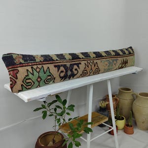 long pillow for bed,  extra long pillow,  lumbar throw pillow,  boho pillow for bed, body pillow cover,  long lumbar pillow,  lumbar pillow
