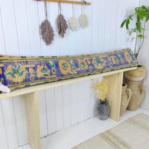 Almohada lumbar larga para cama king - almohada de refuerzo - almohada de cama - decoración de dormitorio