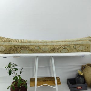 Extra long lumbar, long pillow for bed, extra long pillow, lumbar throw pillow, boho pillow for bed, body pillow cover, long lumbar pillow