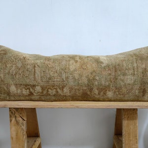 King Bed Lumbar pillow - Boho Pillow -  Farmhouse Pillow - Extra Long Lumbar - beige Lumbar Pillow - Body Pillow Cover - Pillow for bed