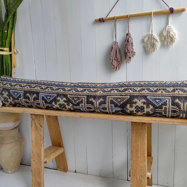 Turkish Bolster Pillow Cover - Lumber Bolster Pillow Cover - Long pillow cover - for bed pillow cover - 47 inch pillow cover