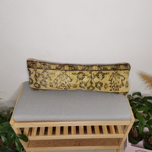 Funda de almohada lumbar extra larga / funda de almohada de alfombra turca / funda de almohada turca! / ¡DECORACIÓN DE OTOÑO!