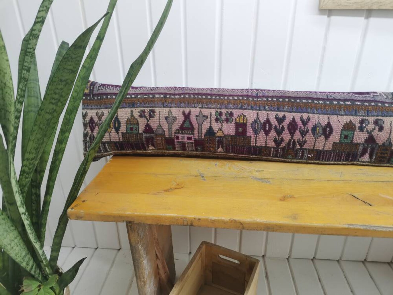 Long Lumbar Pillow Decorative Lumbar Pillow Bed Lumbar Etsy