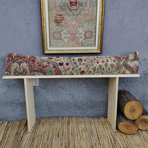 Extra Long Lumbar Pillow Cover | turkish rug pillow cover | boho lumbar pillow | Long lumbar pillow | long bed pillow | kilim lumbar pillow