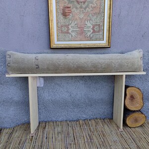 bohemian pillow, turkish rug pillow, Big size rug Pillow, Pillow Lumbar, Carpet pillow, rug Pillow Cover, Long Bed Pillow,