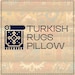 turkish rugs pillow
