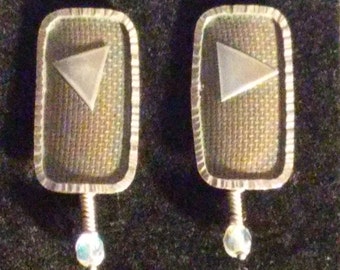 Stolz Silver & Crystal Earrings