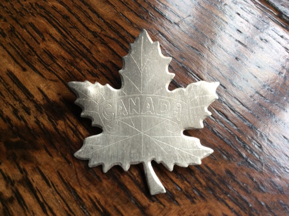 Vintage Bond Boyd sterling silver Canada maple le… - image 1