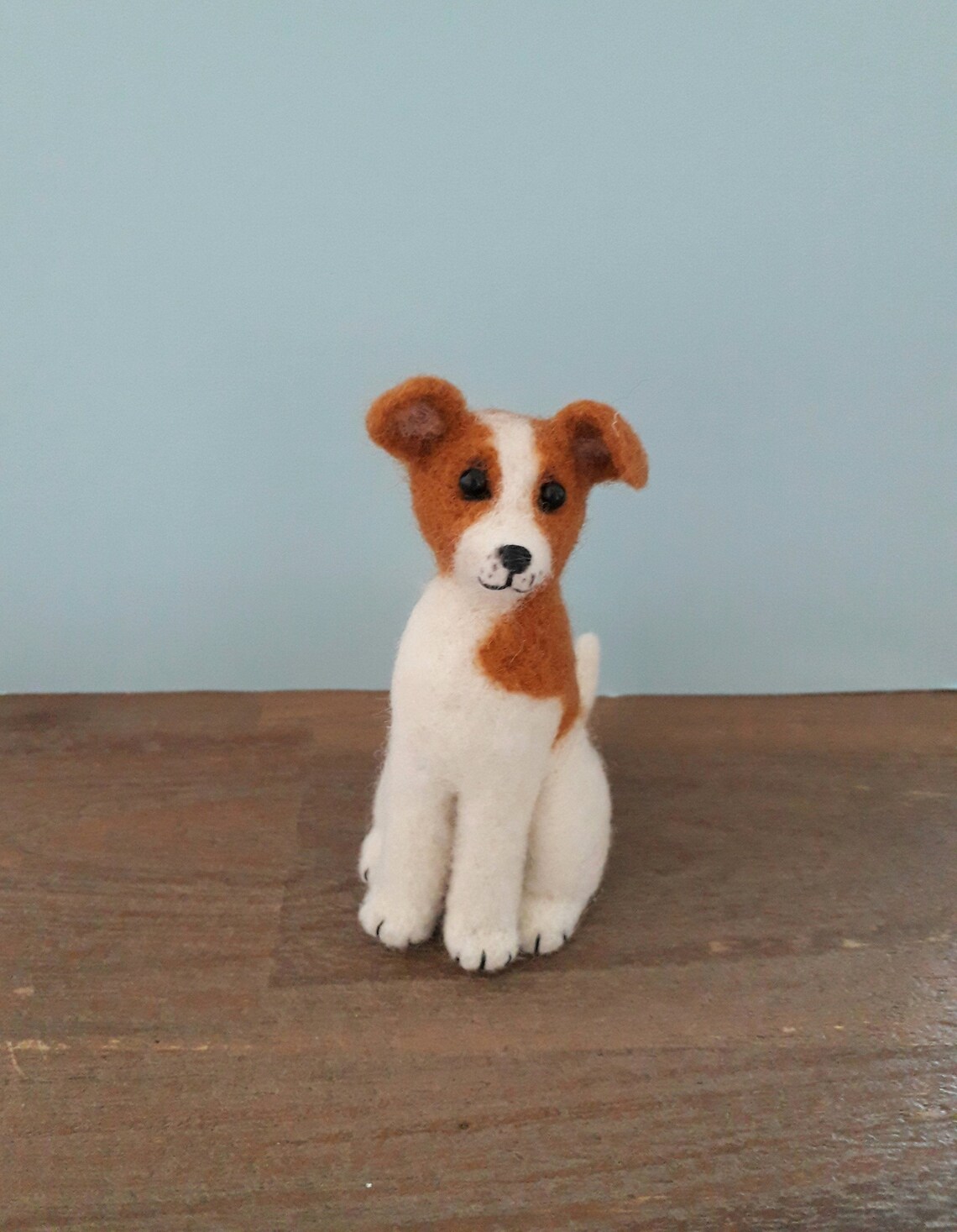Jack needle Felted Jack Russel Dog Felted Puppy Felt Pup Etsy