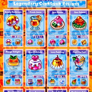 Papier Mario Tausend Jahr Tür TTYD Zess T. Rezeptkarten Druck