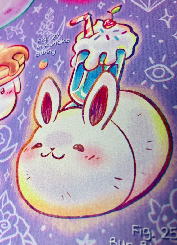Headspace Dreamworld Bunnies Omori Print - Etsy