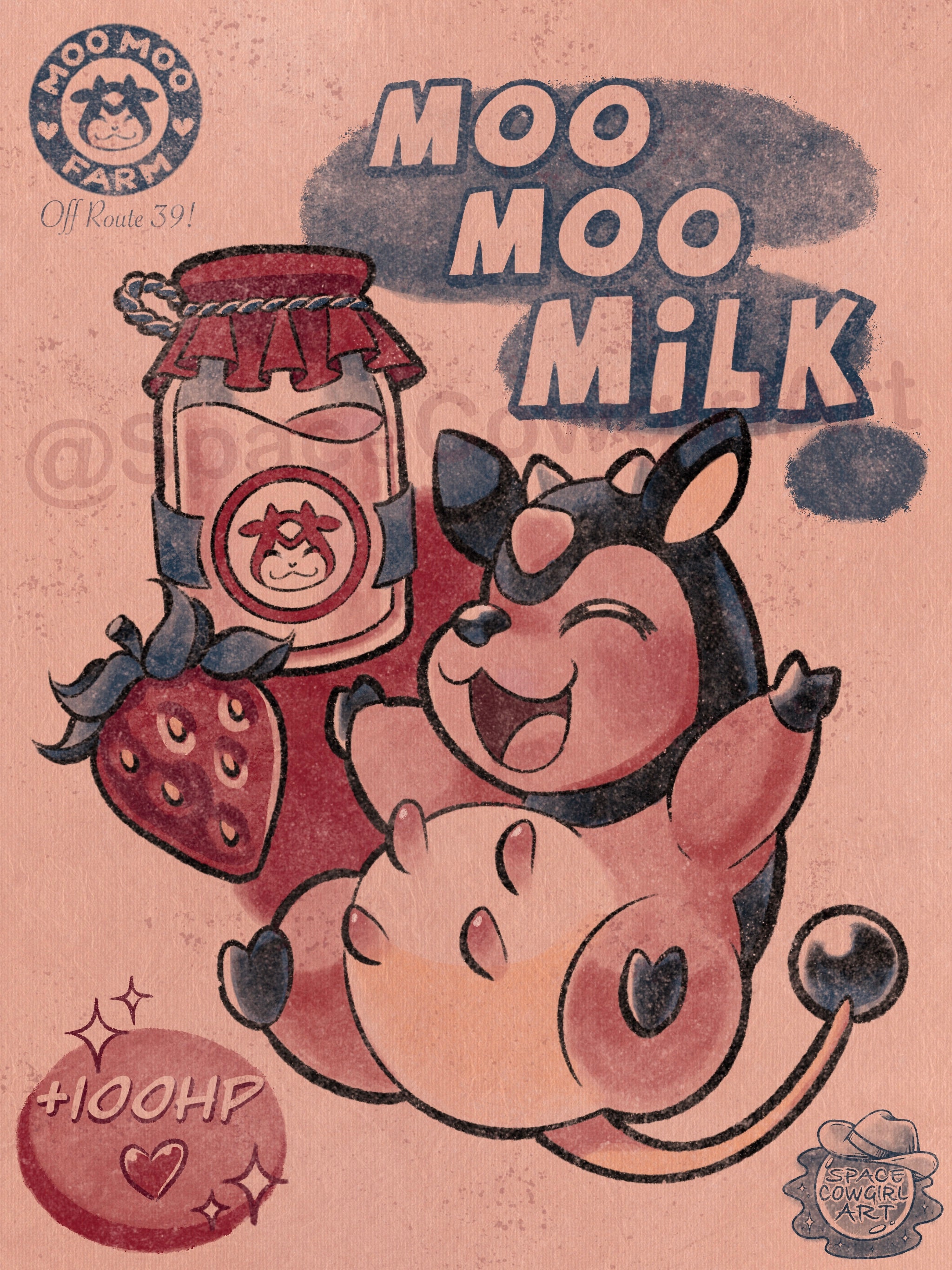 Moomoo Milk Sticker – chiaiteastudio