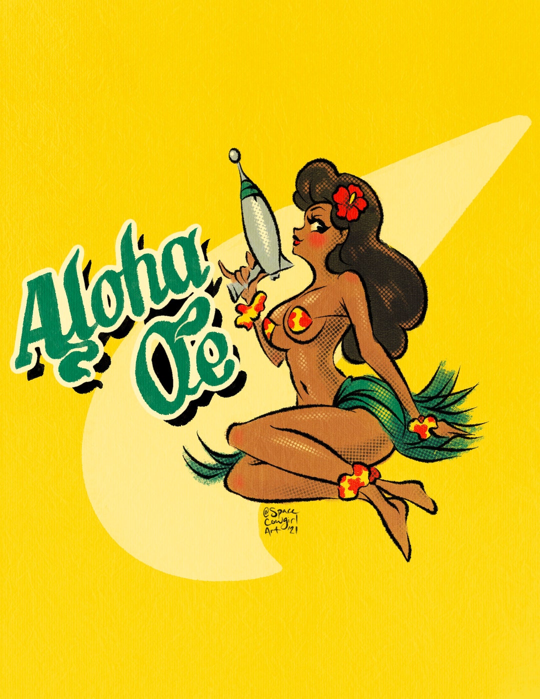 Space dandy aloha oe