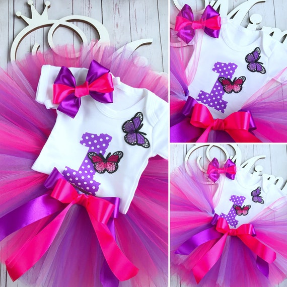 pink and purple tutu for baby