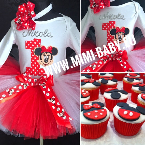minnie mouse tutu first birthday
