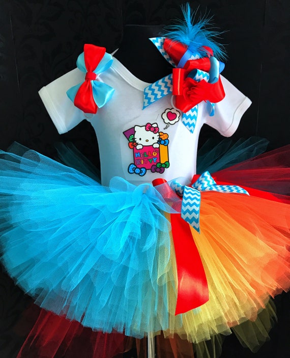 hello kitty tutu dress 1st birthday