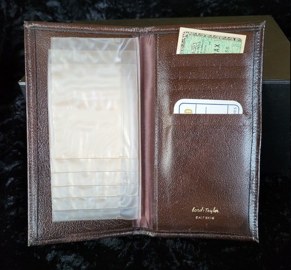 Set of Two Vintage Calfskin Wallets Lord and Tayl… - image 6