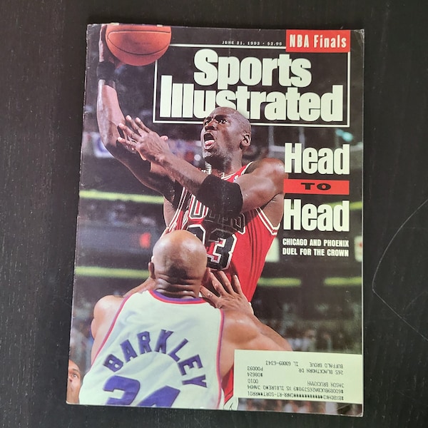 Michael Jordan Sports Illustrated Etsy