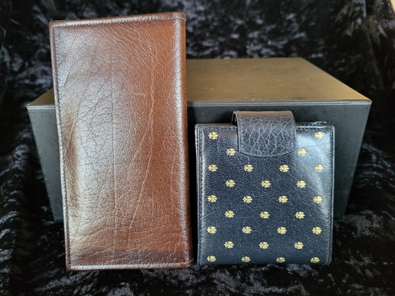 Set of Two Vintage Calfskin Wallets Lord and Tayl… - image 2