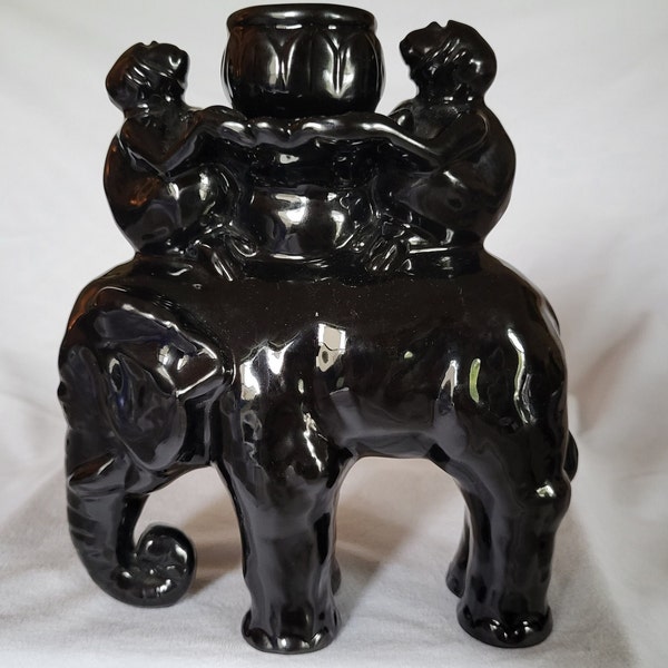 Ceramic Elephant Candle Holder Etsy