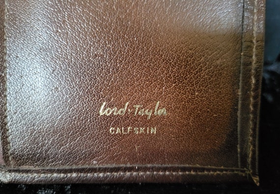 Set of Two Vintage Calfskin Wallets Lord and Tayl… - image 10