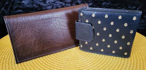 Set of Two Vintage Calfskin Wallets Lord and Tayl… - image 3