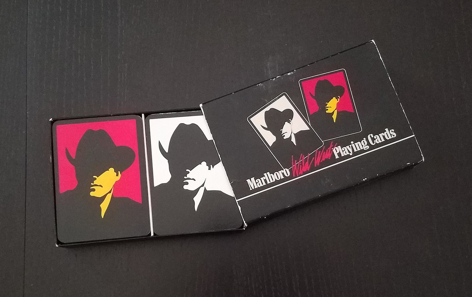 Vintage Marlboro Wild West Playing Cards Two Double Card Etsy