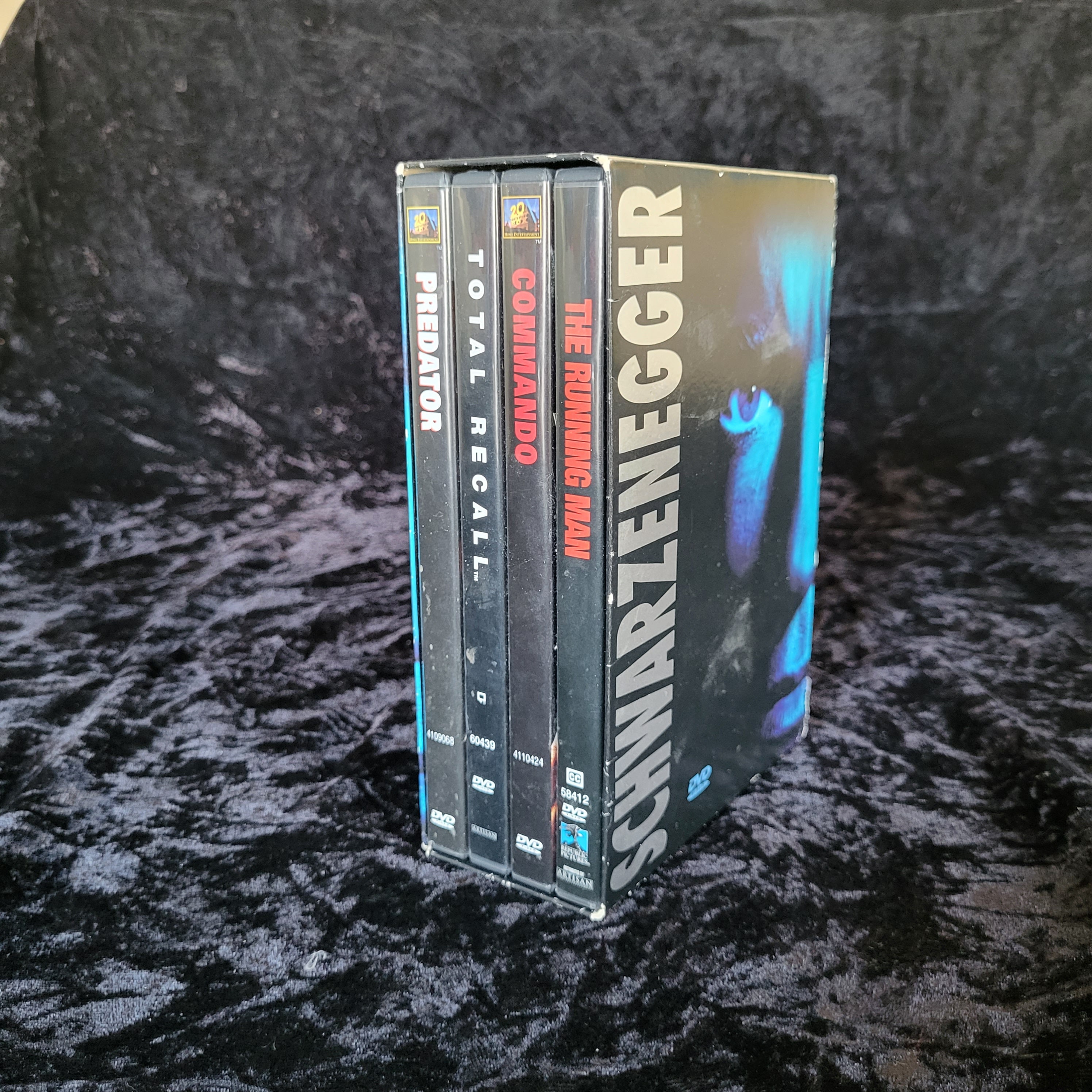 Set of 4 Dvd's Arnold Schwarzenegger - Etsy