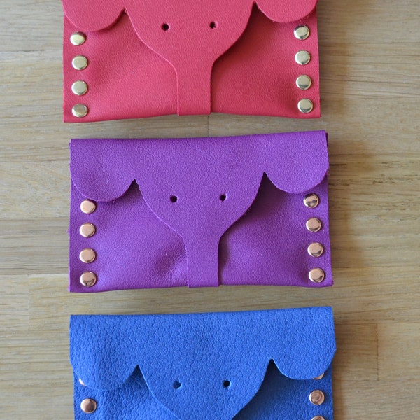 Coin Purse Leather Etsy