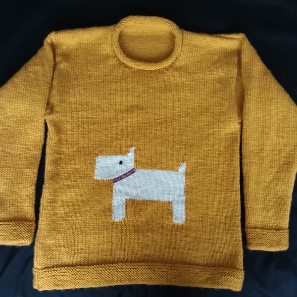 Scottie Dog Sweater Etsy