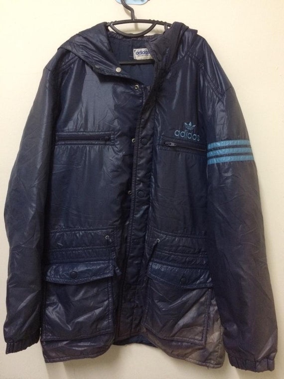 adidas vintage puffer jacket
