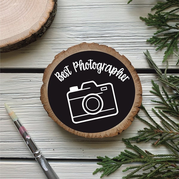 Best Photographer, Cricut, Vinyl, Ornament, Magnet, Photographer Gift, Photographer Appreciation, Photo Editor, Wedding Photographer