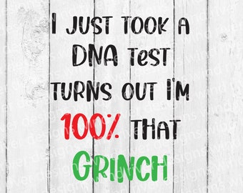 100% that Grinch digital SVG file
