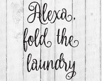 Alexa, fold the laundry digital file