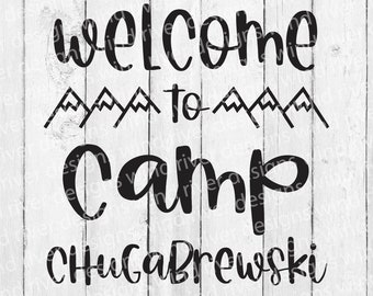 Camp Chugabrewski Bottle Opener SVG file