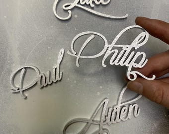 Wedding  Place Names - Wedding Reception -Guest Seating - Wedding Settings - Wedding Place Cards - Wedding Names - Wedding Seating