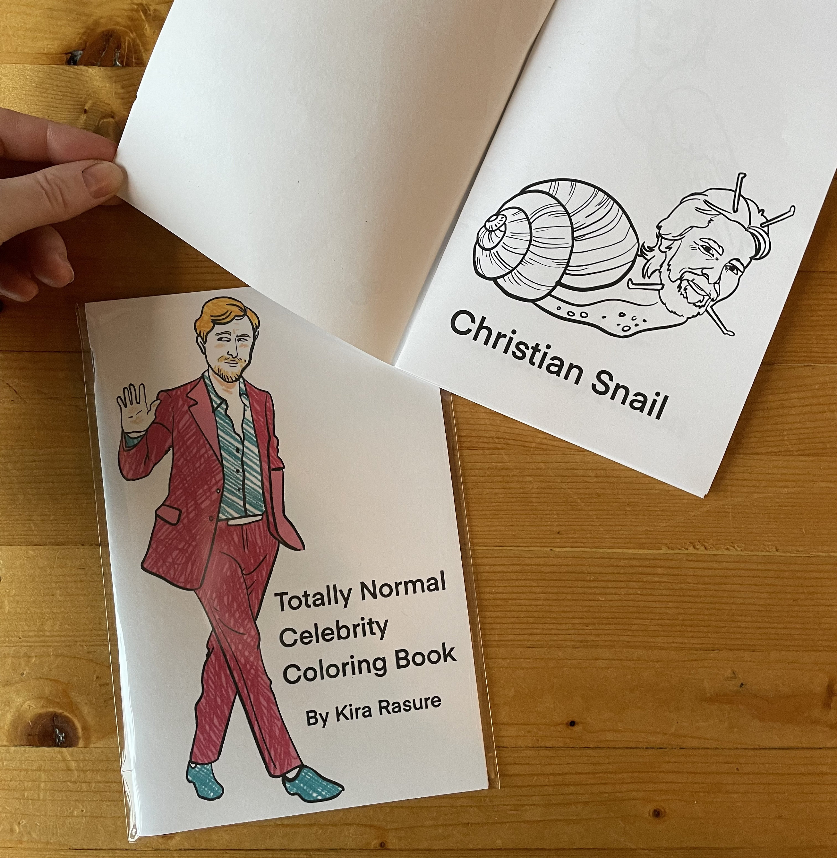 Totally Normal Celebrity Coloring Book - Etsy