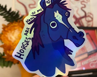 Horse Business, Vinyl Sticker