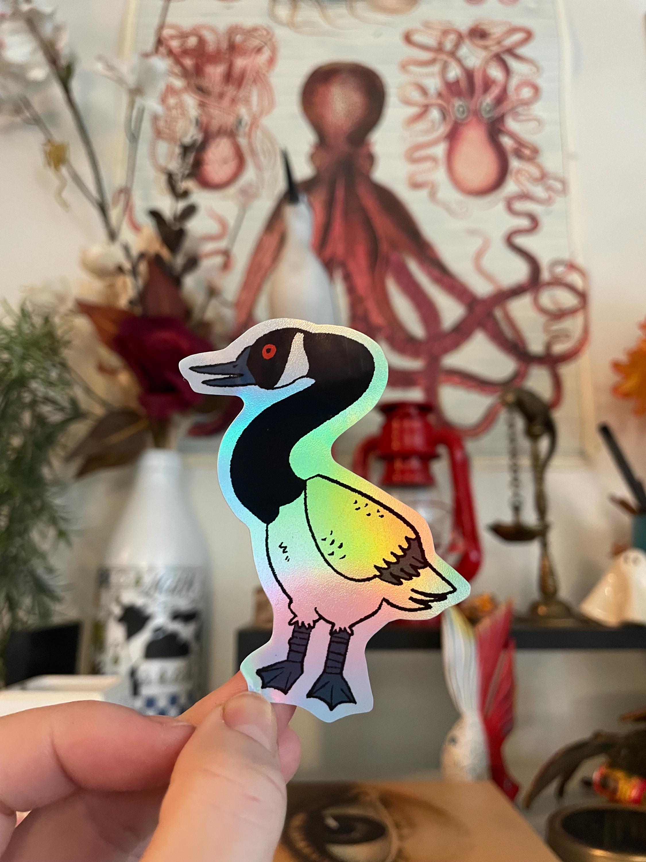 Sticker Bundle Goose Lots of Geese Sticker Pack! Holographic Vinyl Stickers - Etsy